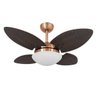 Ventilador de Teto Vidro Fechado 4 Pás Mini Pétalo Palmae Volare 127V - 2