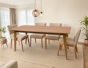 Ver imagem 1 de Mesa de Jantar Retangular 6 Lugares Evora 180 X 90 Cm