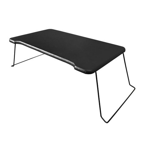 Mesa Dobrável para Sofá ou Cama Portátil Multiuso Home Office, Refeição, Trabalho - Preto Lh Móveis