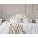 Ver imagem 2 de Cabeceira King Luxo 193X60 Off White Tachas Fumê