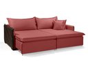 Ver imagem 2 de Sofá sem Caixa Retrátil Reclinável Mônaco 1,80m Estilo Estofados - França Linhosoft Cor "vermelho"