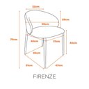 Ver imagem 3 de Cadeira P/ Mesa Jantar Estofada Courino ou Linho 2 unidades Cor:nude com Amadeirado