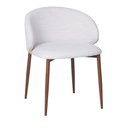 Ver imagem 5 de Cadeira P/ Mesa Jantar Estofada Courino ou Linho 2 unidades Cor:nude com Amadeirado