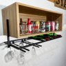 Prateleira Bar Industrial com Nicho 90 Cm - 5