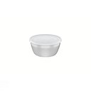 Ver imagem 1 de Pote Redondo Tramontina Freezinox em Aço Inox com Tampa Plástica 9 Cm 0,3 L Tramontina
