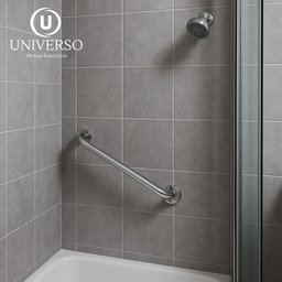 Barra / Alça de Apoio 50 Cm Inox Idoso ou Deficiente - 7