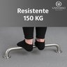 Barra / Alça de Apoio 50 Cm Inox Idoso ou Deficiente - 12