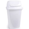 Lixeira basculante 7,2 litros branca Plasutil ref.4744 - 1