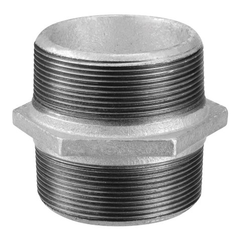 Niple Duplo Galvonizado 1/2 X 1/2" - Tupy Brasil 123800433
