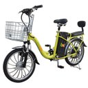 Ver imagem 4 de Bicicleta Elétrica Biobike Urbana Aro 20":Verde