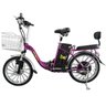 Bicicleta Elétrica Biobike Urbana Aro 20":Roxo - 2