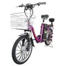 Bicicleta Elétrica Biobike Urbana Aro 20":Roxo - 4