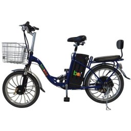 Bicicleta Elétrica Biobike Urbana Aro 20":azul Marinho - 2