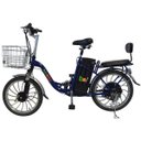 Ver imagem 2 de Bicicleta Elétrica Biobike Urbana Aro 20":azul Marinho
