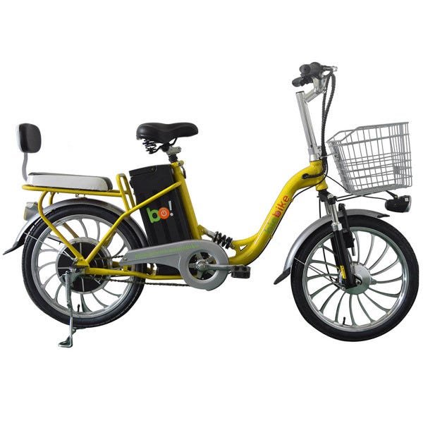 Bicicleta Elétrica Biobike Urbana Aro 20":Amarelo