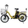 Bicicleta Elétrica Biobike Urbana Aro 20":amarelo - 2