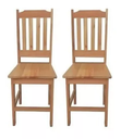 Ver imagem 1 de Kit com 4 Cadeiras para Mesa de Jantar em Madeira Maciça