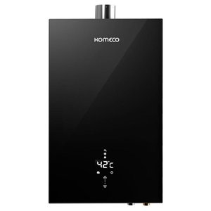 Aquecedor de Água a Gás Komeco 16 Bk Preto Decor Edition com Wi-fi 16 Litros Gás Glp