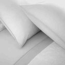 Ver imagem 2 de Jogo de Cama Casal Gran Percalle Classic Branco Buddemeyer