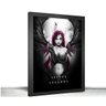 Quadro Decorativo Poste League Of Legends Zyra Campeão - 1