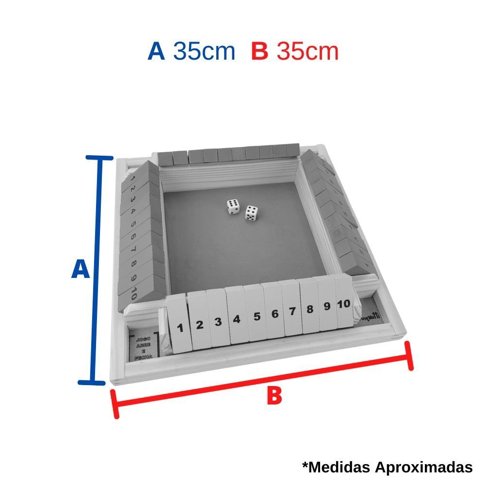 Jogo Matemático De Madeira Educativo Infantil Abre E Fecha - 5