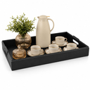 Ver imagem 2 de Bandeja Retangular Decorativa - Organizadora - Alças - Costura Pespontadas