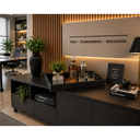 Ver imagem 4 de Bandeja Retangular Decorativa - Organizadora - Alças - Costura Pespontadas