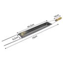 Ver imagem 4 de Espeto Duplo Com Forma Assar Petiscos Queijinhos Churrasco