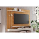 Ver imagem 1 de Painel P/ Tv Casal Valência até 50 Polegadas Nature/off White - Permóbili