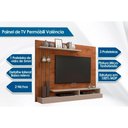 Ver imagem 2 de Painel P/ Tv Casal Valência até 50 Polegadas Nature/off White - Permóbili