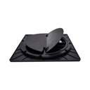 Ver imagem 4 de Ralo Grelha Anti-inseto Automático Inteligente Quadrado 10x10cm Banheiro Lavatório Preto Abs