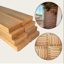 Ver imagem 2 de Kit 10 Pçs Ripa Eucalipto 7x2x100cm Aparelhada