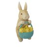 Coelho Páscoa Cesta com Pintinhos 24cm - 1