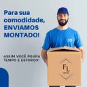 Ver imagem 6 de Mesa de Cabeceira Industrial Eco 30 Base Dourada - Enviamos Montado