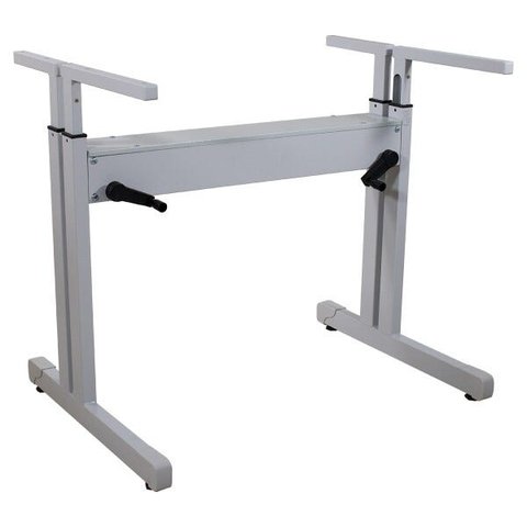 Mesa de Escritório Regulagem Altura Home Office sem Tampo