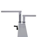 Ver imagem 4 de Mesa de Escritório Regulagem Altura Home Office sem Tampo