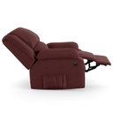 Ver imagem 2 de Poltrona do Papai Reclinável Melim Elétrica Led Massagem Veludo Vinho Fh1
