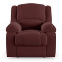 Ver imagem 3 de Poltrona do Papai Reclinável Melim Elétrica Led Massagem Veludo Vinho Fh1