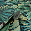 Ver imagem 2 de Papel de Parede Estampado Folha Verde Vinilico Lavável+ Cola Inclusa