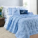 Ver imagem 1 de Kit Colcha King Yandra Algodão 200 Fios 3 Peças Bernadete Casa