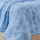 Ver imagem 4 de Kit Colcha King Yandra Algodão 200 Fios 3 Peças Bernadete Casa