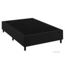 Ver imagem 1 de Base Box Casal Sonho Perfeito Suede Preto 40x138x188