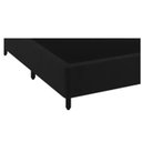 Ver imagem 3 de Base Box Casal Sonho Perfeito Suede Preto 40x138x188