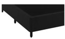 Ver imagem 3 de Base Box Casal Sonho Perfeito Suede Preto 40x138x188