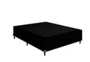 Ver imagem 6 de Base Box Casal Sonho Perfeito Suede Preto 40x138x188