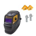 Ver imagem 2 de Mascara de solda automatica pro euro pcr-912 + 2 esquadros magneticos 12kg + luva de couro