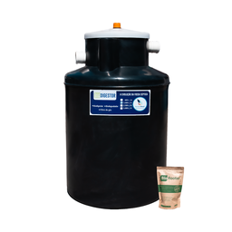 Kit Biodigestor 1000l/dia + Leito e Caixa de Gordura 20l - 4