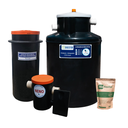 Ver imagem 1 de Kit Biodigestor 1000l/dia + Leito e Caixa de Gordura 20l