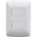 Ver imagem 5 de Kit 9 Conjunto 4x2 2 Interruptores Tramontina Aria 6a 250v