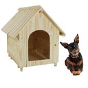 Ver imagem 3 de Casa Cachorro Pet Madeira 45x40 Casinha Cachorro Pequeno